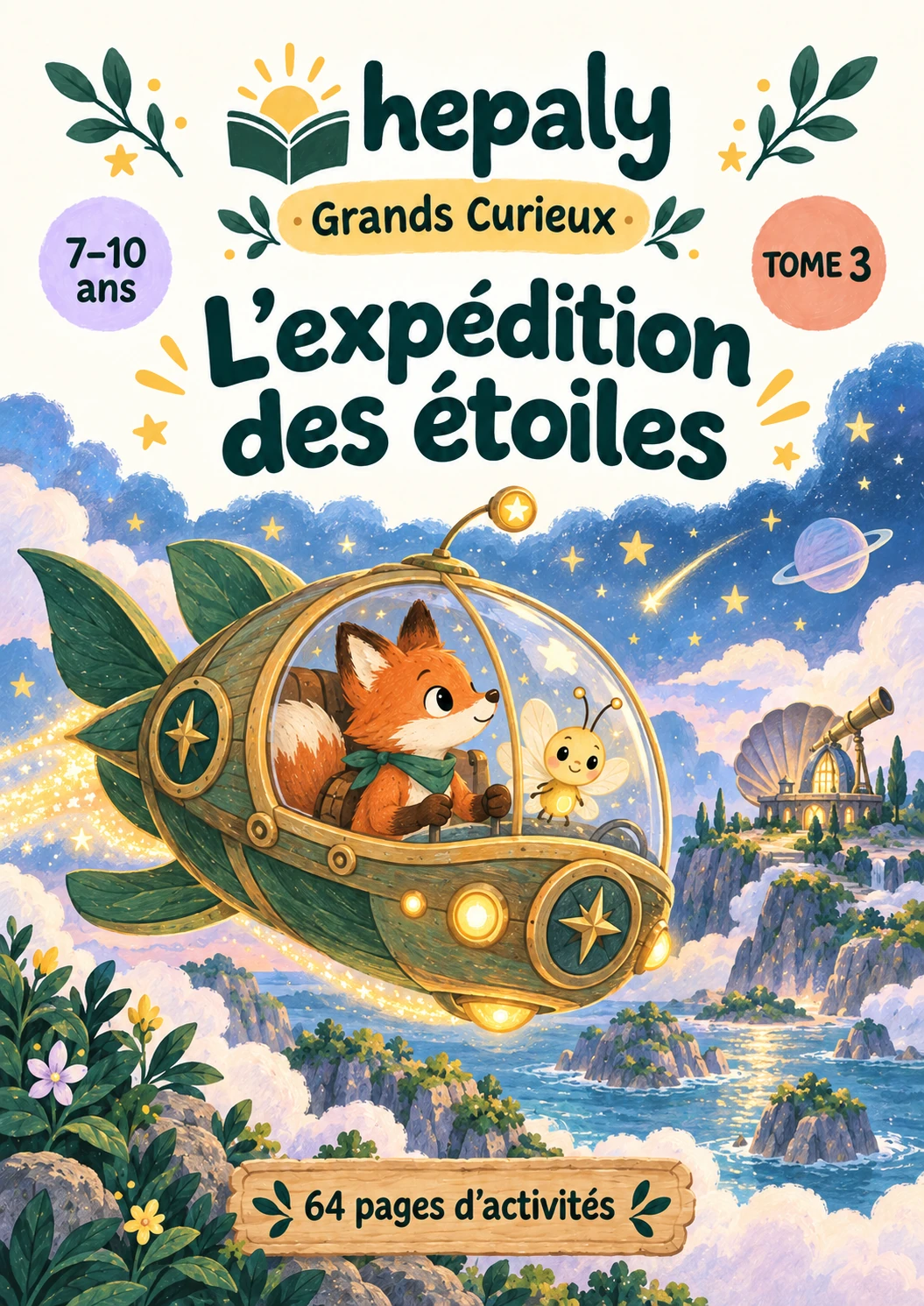 Couverture du tome 3, Les Grands Curieux