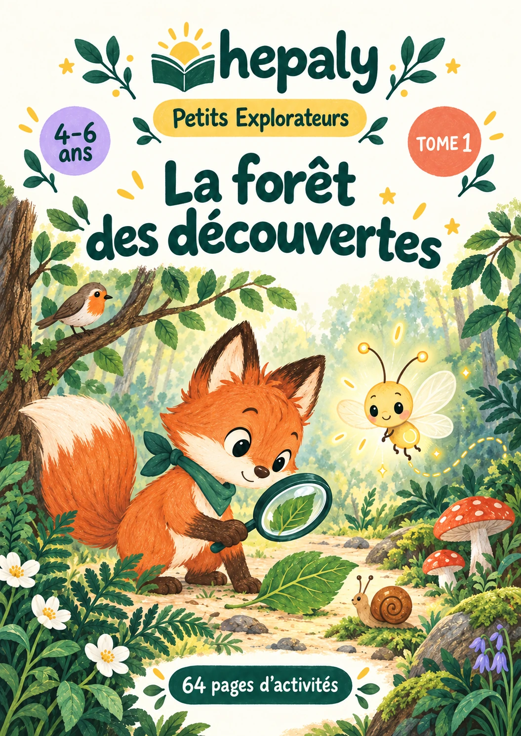 Couverture du tome 1, Les Petits Explorateurs