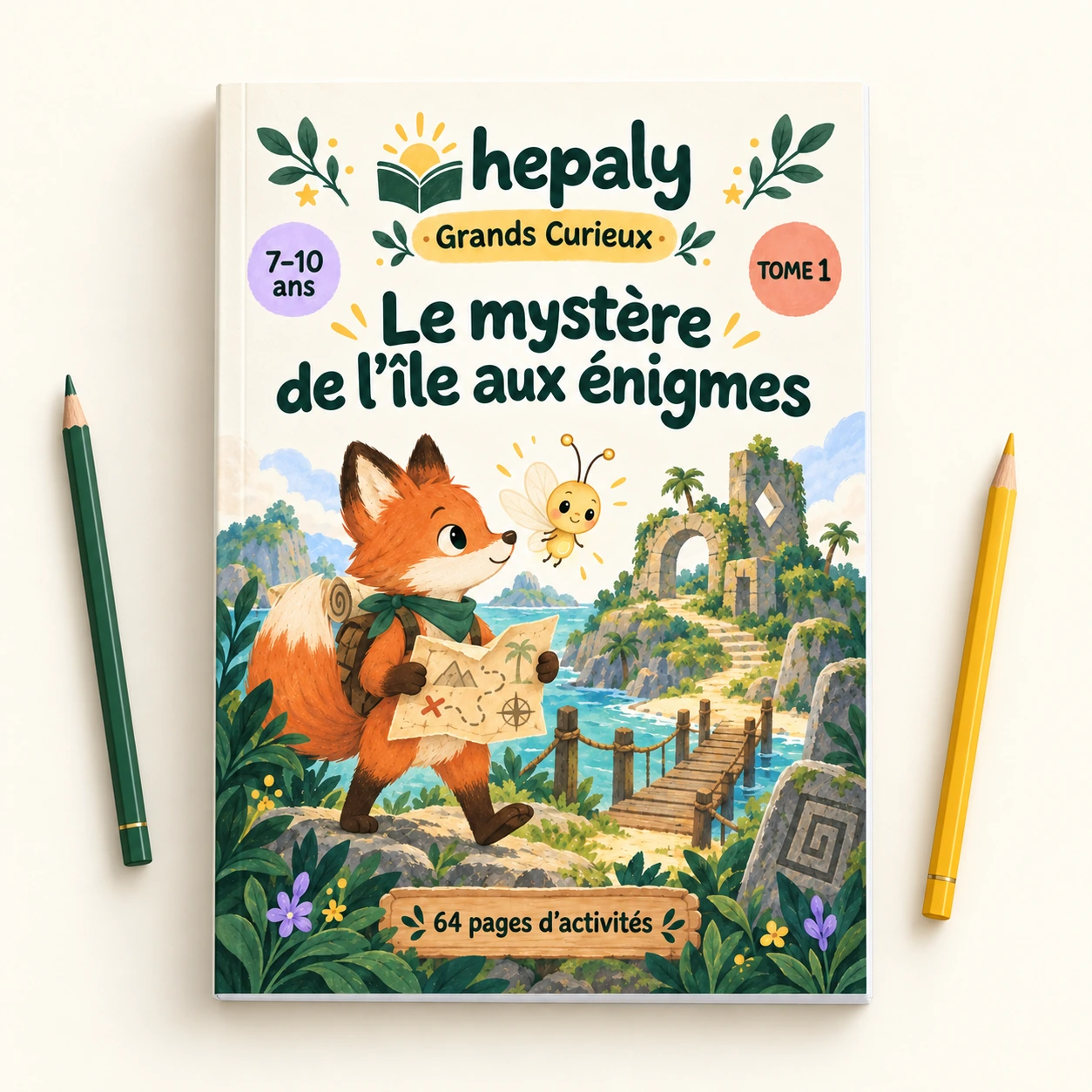 Les Grands Curieux : cahier PDF de 64 pages, tome 1