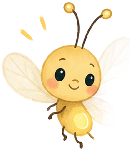 Luma, la luciole mascotte de Hepaly