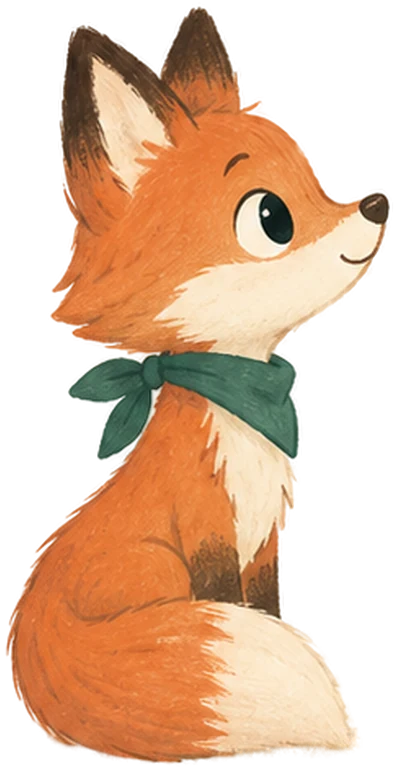 Milo, le renard mascotte de Hepaly