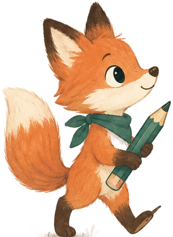 Milo, le renard mascotte de Hepaly